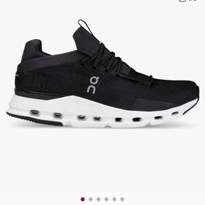 On || Cloudnova Phantom Running Shoe Black/White